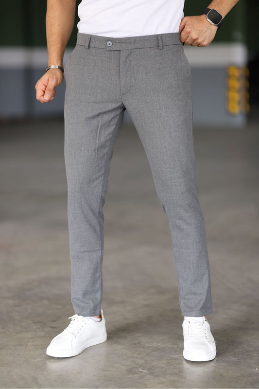 Men grijze tech trouser