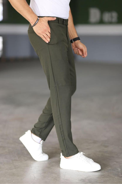 Men groene tech trouser