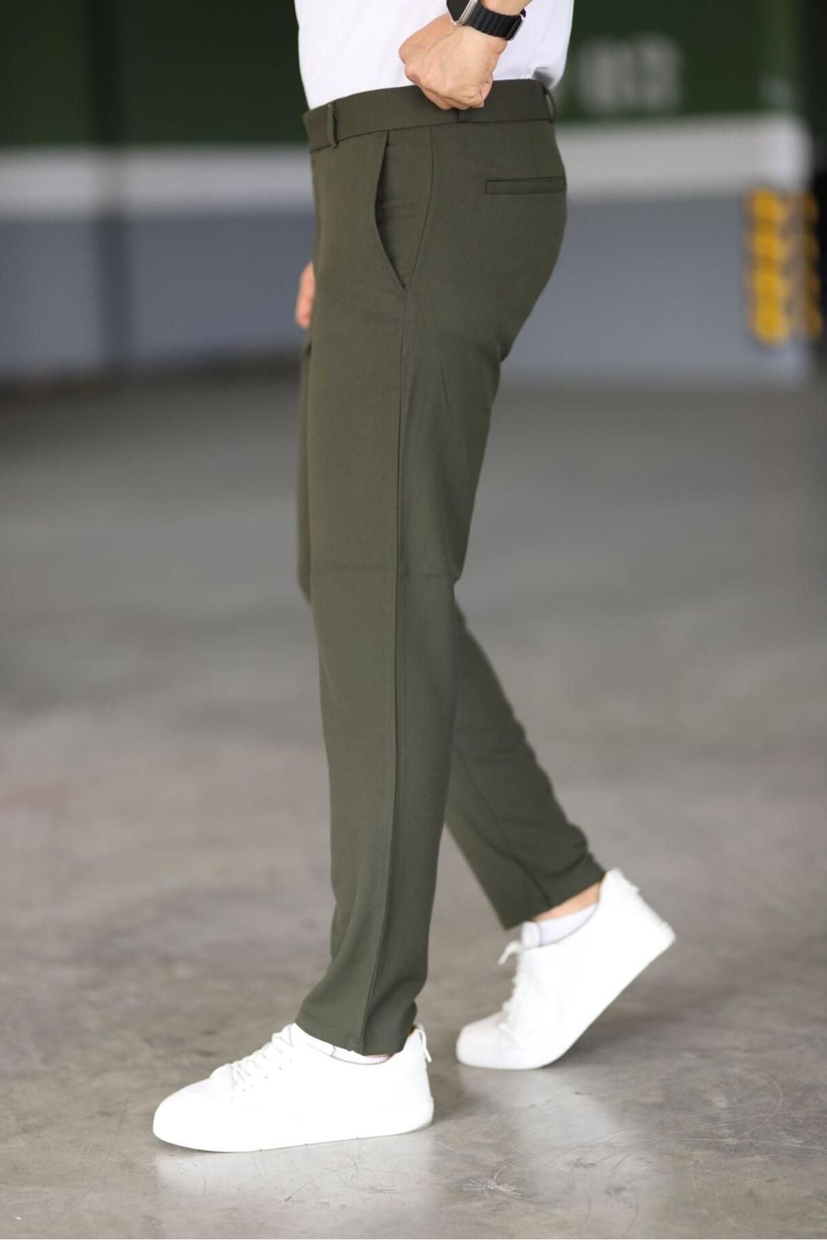 Men groene tech trouser