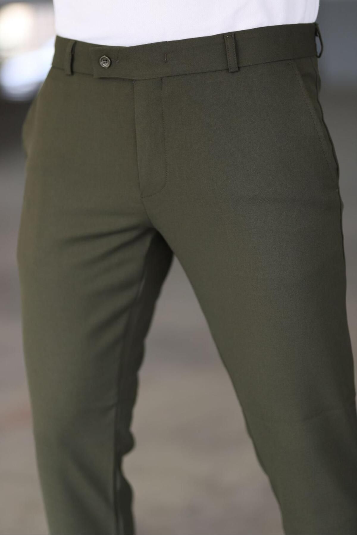 Men groene tech trouser