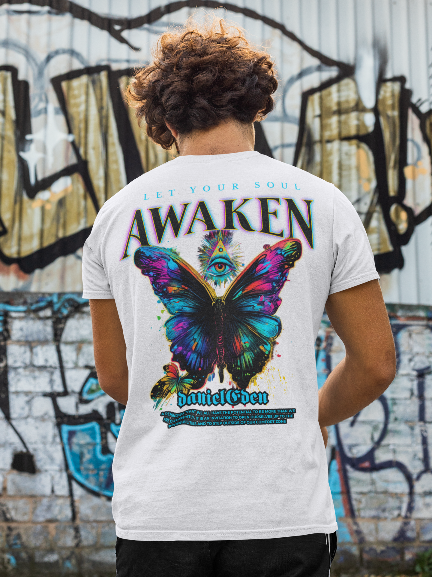 DanielEden Premium tee " Awaken "