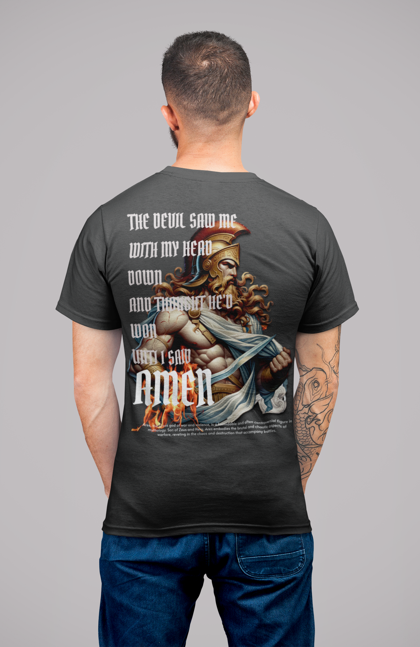 DanielEden  T-shirt voor heren " AMEN "