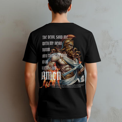 DanielEden  T-shirt voor heren " AMEN "