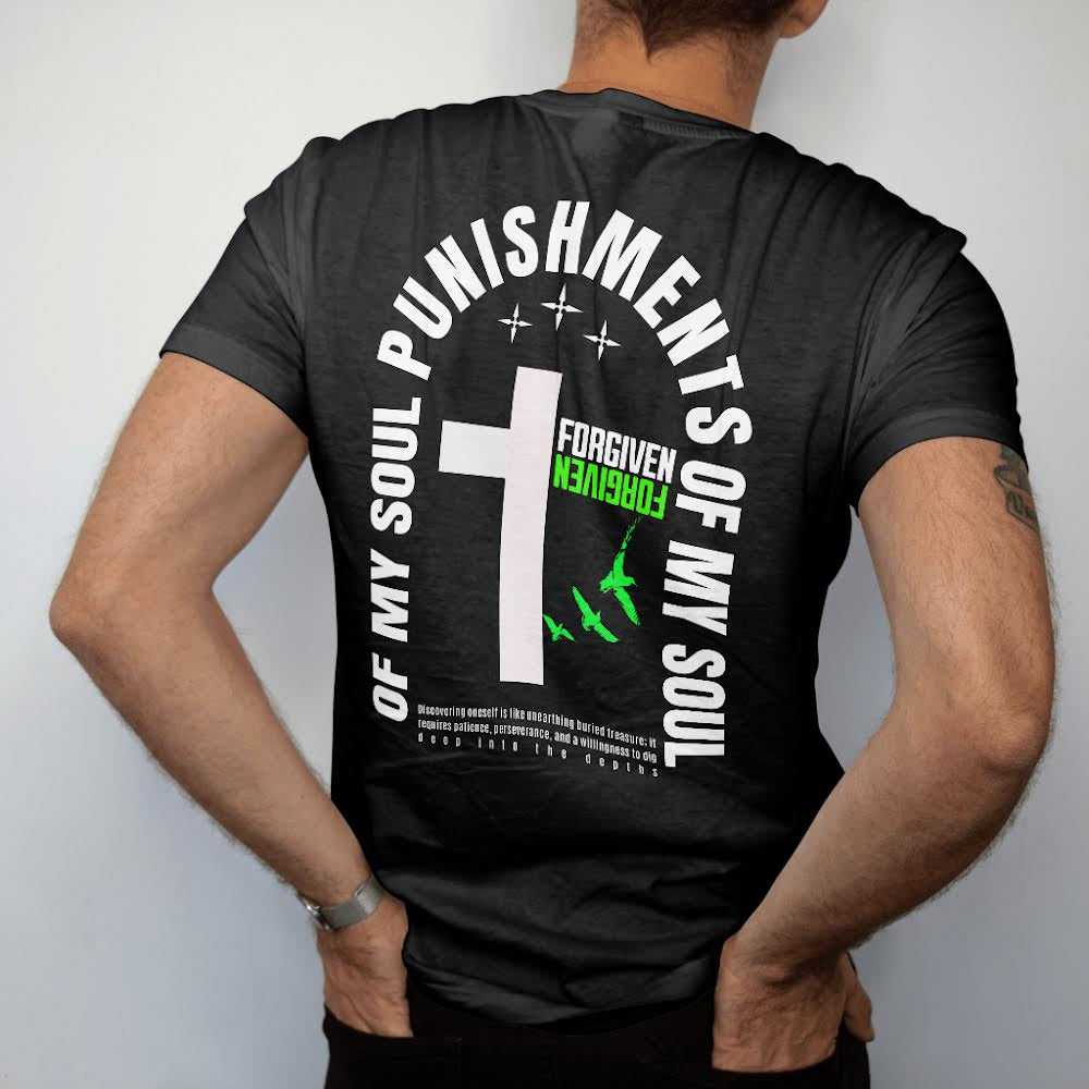 DanielEden Premium zwaar T-shirt voor heren "Punishment