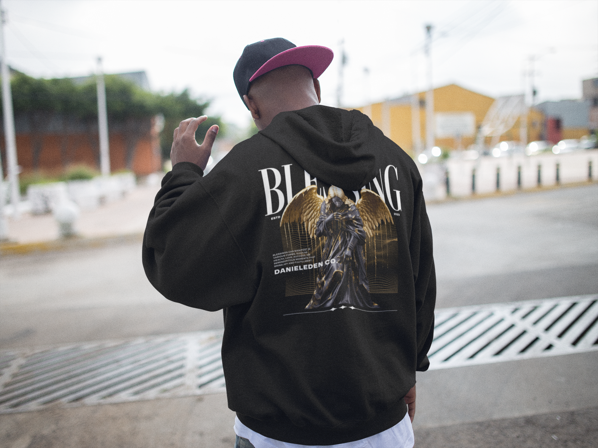 DanielEden hoodie "Blessing"