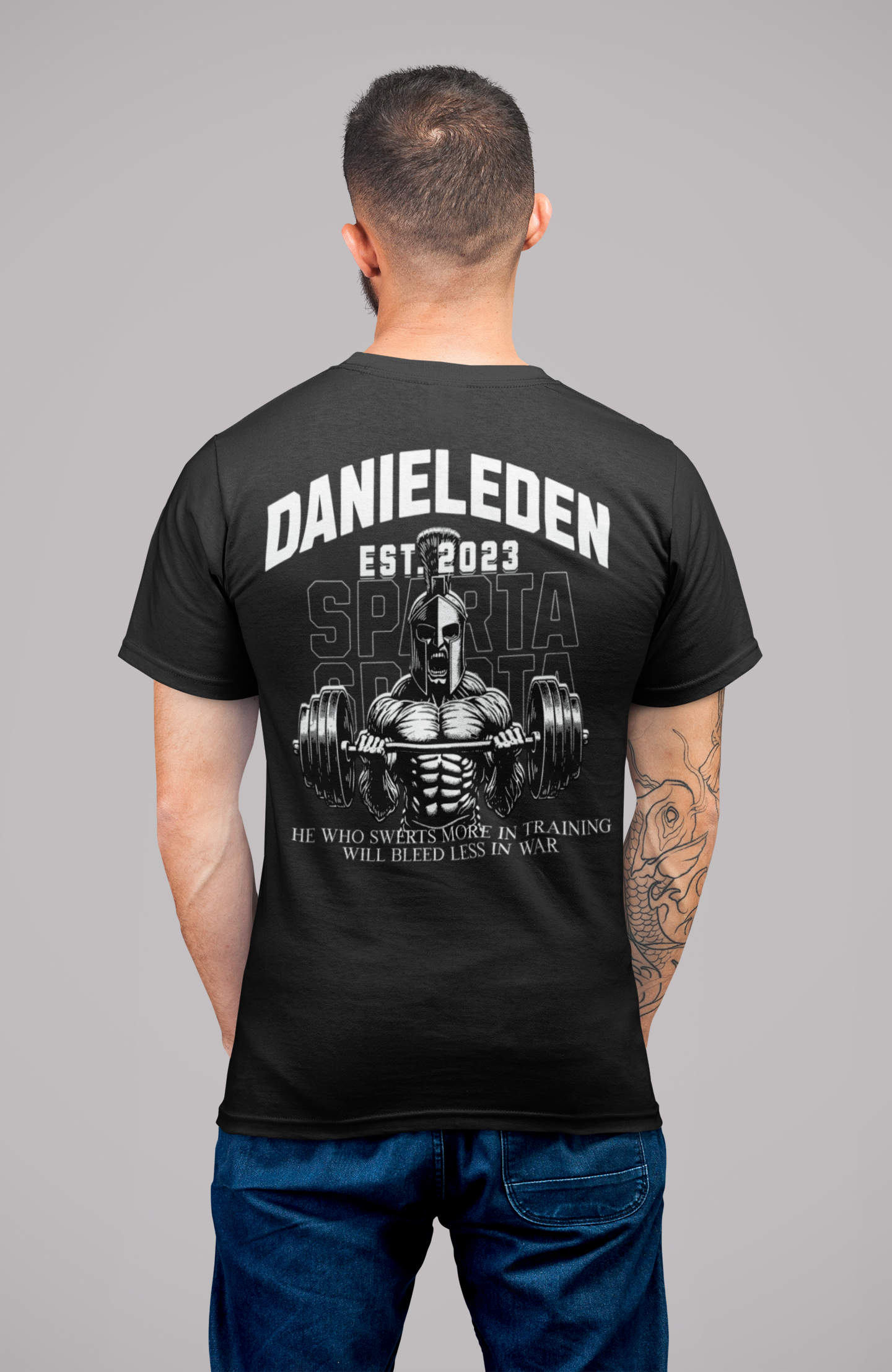 DanielEden Premium T-shirt voor heren " Sparta "