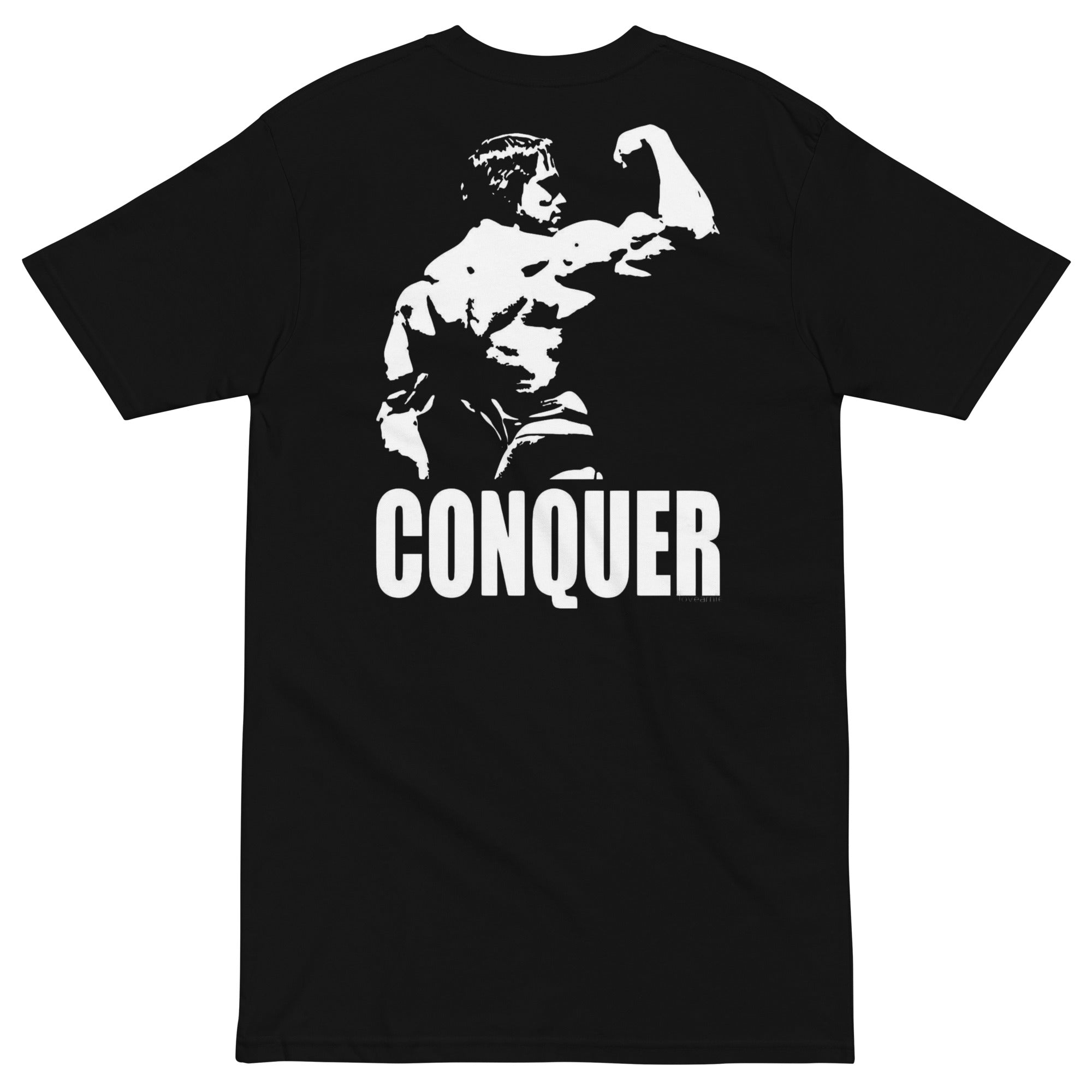 DanielEden premium t shirt ' Conquer "