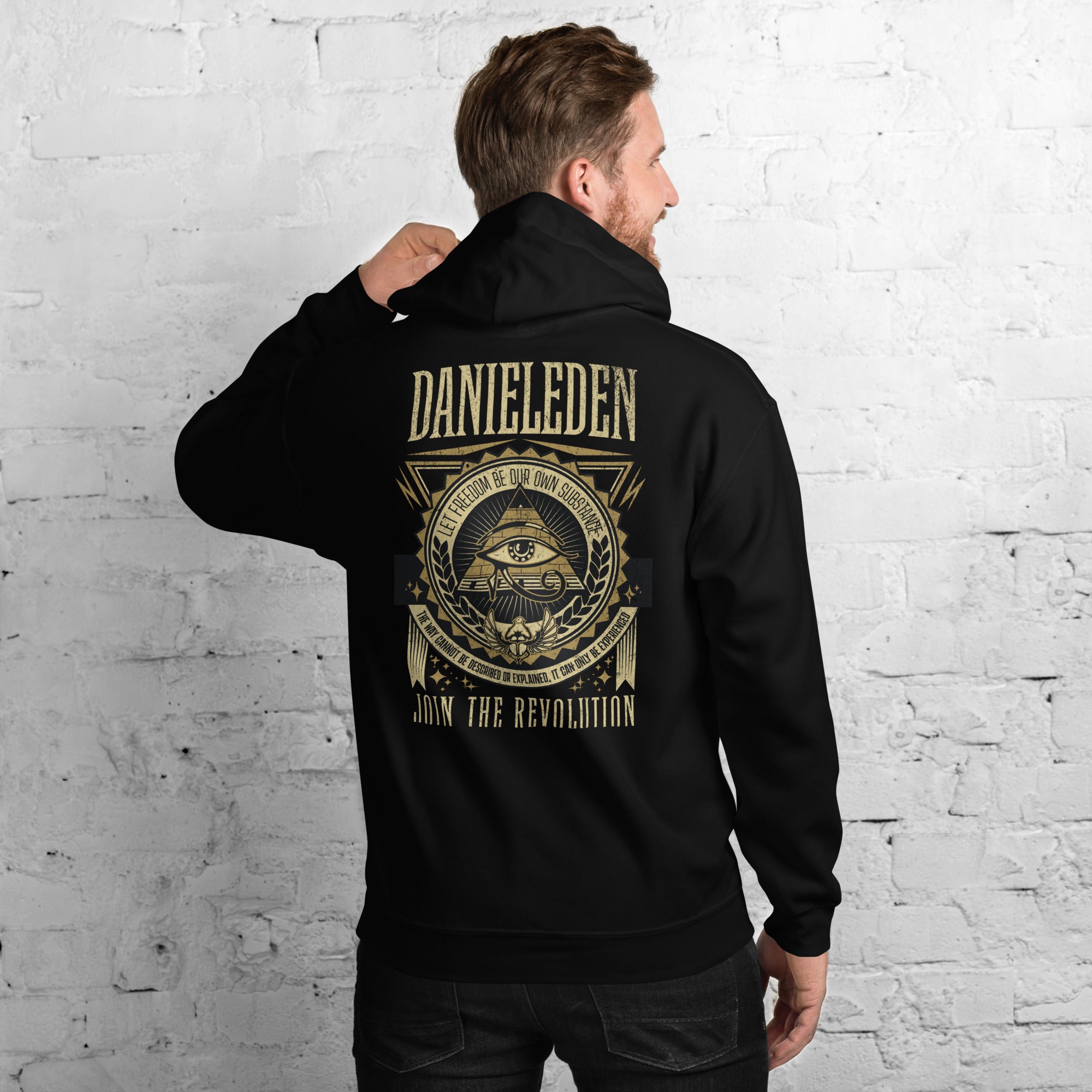 DanielEden Premium hoodie "Oog"