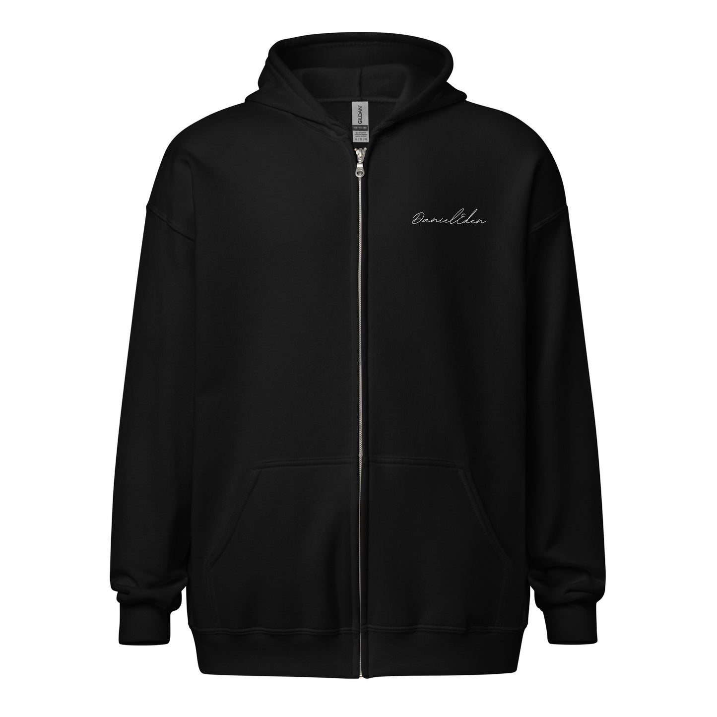 DanielEden heavy blend zip hoodie " Embrace "